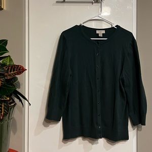 Green Loft cardigan